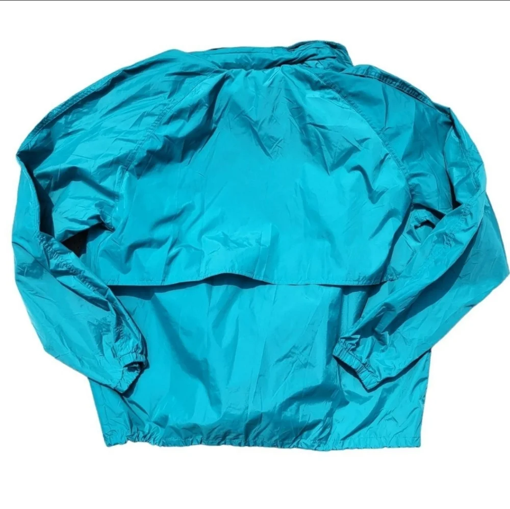 Vintage Teal Woolrich Windbreaker Men's Jacket Size Large